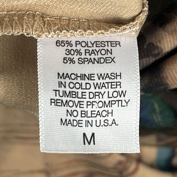 Patchington Womens Blouse Medium 3/4 Sleeve Peacock Feather Crochet Sparkle Boho - Picture 6 of 8